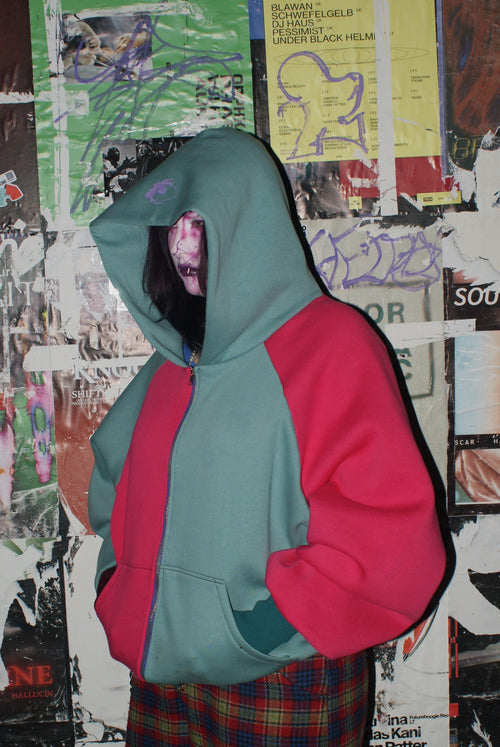 žiopla blue hoodie
